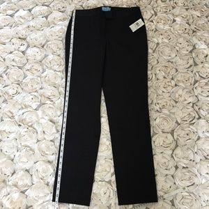 CeCe texture design pants